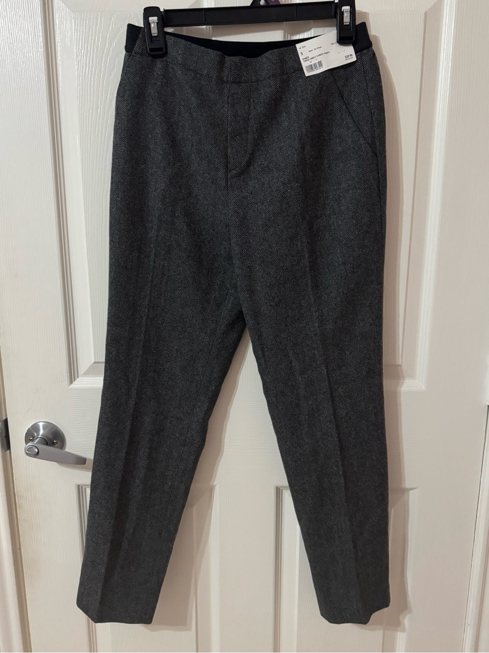 Uniqlo Women's Gray Tweed Ankle Length (S)
